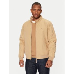 Tommy Hilfiger Преходно яке Harrington MW0MW37647 Бежов Regular Fit