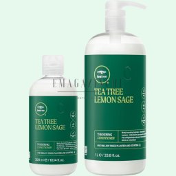 Paul Mitchell Уплътняващ балсам против омазняване с чаено дърво 300/1000 мл. Tea Tree Lemon Sage Thickening Conditioner