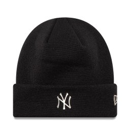 Шапка New Era Metallic Cuff Beani Черен