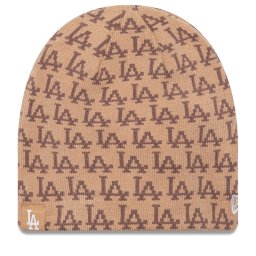 Шапка New Era Jacquard Skull Bean 60565440 Бежов
