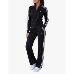 ADIDAS Performance Essentials 3s Knit Tracksuit Black