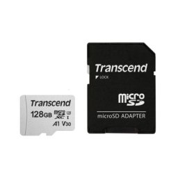 Памет Transcend 128GB microSD w/ adapter UHS-I U3 A1