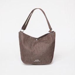 Чанта A.P.C. Journal Satchel Dark Brown Universal