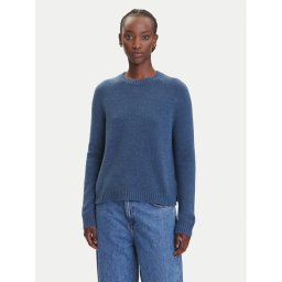 BOSS Пуловер Febisan 50478315 Син Regular Fit
