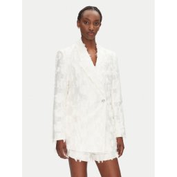 Bruuns Bazaar Сако Fuksa BBW4564 Бял Regular Fit