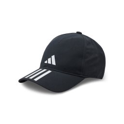 adidas Шапка с козирка 3-Stripes AEROREADY Running Training Baseball Cap IC6520 Черен