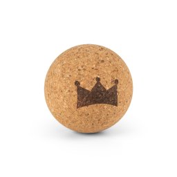 BoarderKING Balance Bullet, коркова топка за дъска за балансиране, фасциална топка, масажна топка, фитнес топка (-)