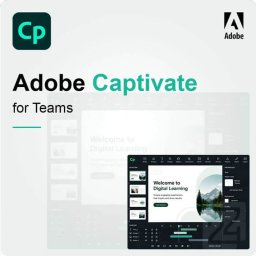 Adobe Captivate for Teams Gouvernment (GOV) 100+ Потребител(и)