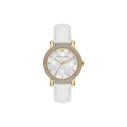 Michael Kors Часовник Corey MK7551 Бял