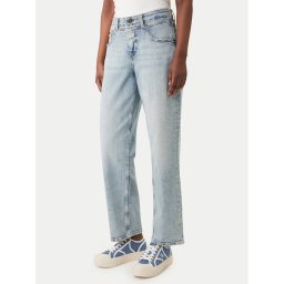 Guess Jeans Дънки W5BA3O D0027 Син Boyfriend Fit