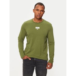 s.Oliver Тениска с дълъг ръкав 2150055 Зелен Regular Fit