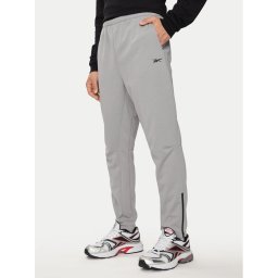 Reebok Долнище анцуг 100075761 Сив Regular Fit