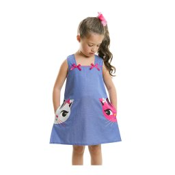 Детска рокля. Denokids Kitty