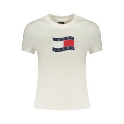 Дамска бяла тениска Tommy Hilfiger