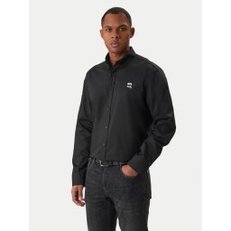 KARL LAGERFELD Риза 605912 561600 Черен Regular Fit
