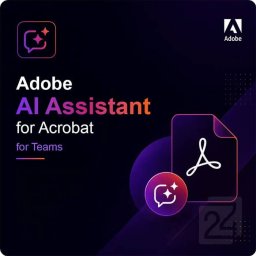 Adobe AI Assistant for Acrobat for Teams EDU 100+ Потребител(и)