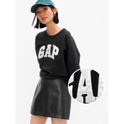 GAP Sweatshirt with metallic logo - Women