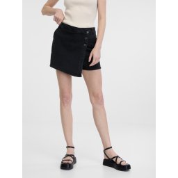 Orsay Black Women's Denim Shorts - Women's