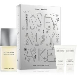 Issey Miyake L'Eau D'Issey Pour Homme Комплект (EDT 125ml + AS Balm 50ml + SG 50ml) за Мъже