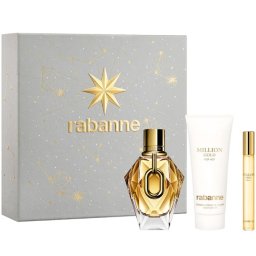 Paco Rabanne Million Gold for Her Комплект (EDP 90ml + BL 100ml + EDP 10ml) за Жени