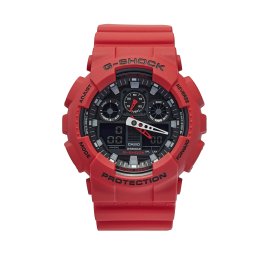 Часовник G-Shock GA-100B-4AER Червен