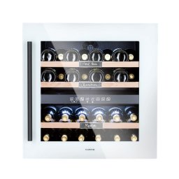Klarstein Vinsider 36 Quartz Edition, охладител за вино, 2 охлаждащи зони, 5-22 °C, 85 литра (TK15CL-Vinsider36-QZ)