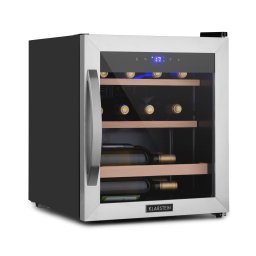 Klarstein Vinetage 12 Uno, охладител за вино, 12 бутилки 46l, 4-18°C, 40dB, стъкло (HEA3-Vinamour-12-uno)