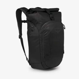 Раница Osprey Transporter Roll Top Backpack Raven Black/ Black 30 l