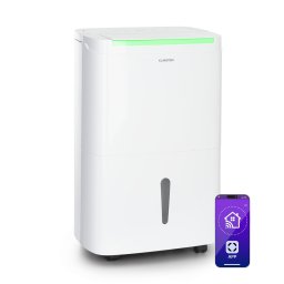 Klarstein DryFy Connect 40 Smart, Влагоуловител WiFi Компресор 40l / d 60-70м² Бял (DXJ2-DryFyConnect40)