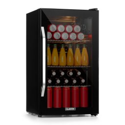 Klarstein Beersafe XXL Onyx, охладител за напитки, D, LED, 3 метални решетки, стъклена врата, onyx (HEA-Beersafe-XXL-OX)