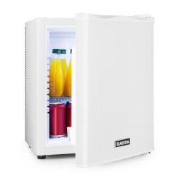 Klarstein Happy Hour 30, минибар, 23 л, 5 - 15 °C, енергиен клас G, тих, 25 dB, LED осветление, бял (HEA-HappyHour-24Wht)