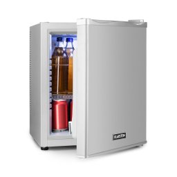 Klarstein Happy Hour 30, минибар, 30 л, 5 - 15 °C, енергиен клас G, тих, 25 dB, LED осветление, сребрист (HEA-HappyHour-24Slb)