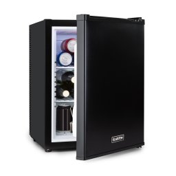 Klarstein Happy Hour 40, мини бар, 40L, 5-15°C, тих, 23dB, LED-светлина, черен (HEA-HappyHour-42Blk)