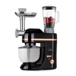 Klarstein Lucia Elegance, кухненски робот, пасатор, месомелачка, 1800W, без BPA (TK2-LuciaEleg-B)
