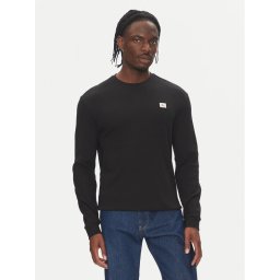 Calvin Klein Jeans Тениска с дълъг ръкав LV040EM217 Черен Regular Fit
