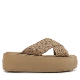 Чехли Calvin Klein Bubble Slide-Woven HW0HW01468 Кафяв