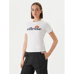 Ellesse Тишърт Albany SGS03237 Бял Regular Fit