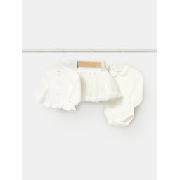 Mayoral Детски комплект 2830 Екрю Regular Fit