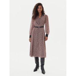 Liu Jo Ежедневна рокля MF5066 TS116 Бежов Regular Fit