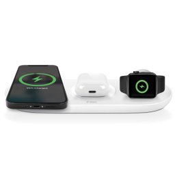 Безжично зарядно устройство ttec SmartCharger Air+ iPhone+Apple Watch+AirPods Wireless Fast