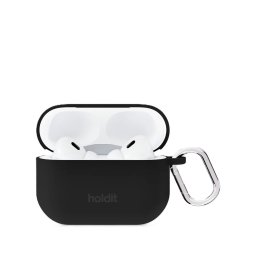Калъф Holdit Silicone Case Solid AirPods Pro 1/2 - Черен