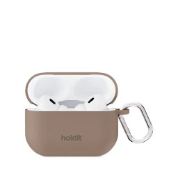 Калъф Holdit Silicone Case Solid AirPods Pro 1/2 Mocha Brown