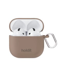 Калъф Holdit Silicone Case Solid AirPods 4 Mocha Brown