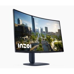 Монитор Dell Alienware AW3225DM, 31.5" Curved WQHD LED AG , VA, 1ms GTG, 3000:1, 400 cd/m2, 2560x1440, 180 Hz, 95% DCI-P3, HDR, VRR, AMD FreeSync, VESA AdaptiveSync, HDMI, DP, USB 5Gbps, PIP, PBP, Height Adjustable, Tilt, Black