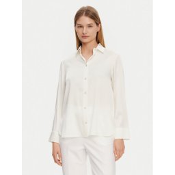 Max Mara Leisure Риза Kadiak 2516111027650 Екрю Regular Fit