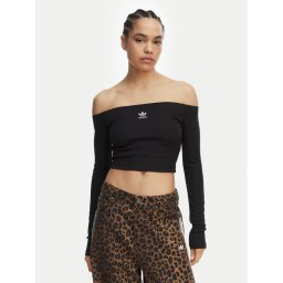 adidas Блуза Essentials KE3150 Черен Slim Fit