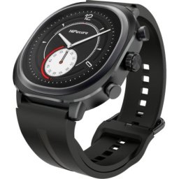 Часовник HiFuture AIX Lite Black, 1.43" AMOLED, 466*466, Powered by Dual Core & Syntra AI, Bluetooth Call, 1ATM Waterproof, Sixth Generation Health Sensor, Up to 10 days daily use, Extra Fabric Strap inbox