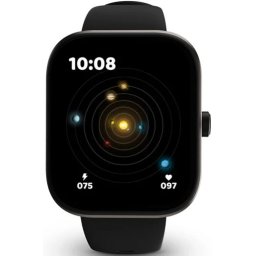 Часовник HiFuture Lume Pro Black Coffee, 1.85 " AMOLED, Always on Display, Powered by Dual Core, Aerospace-Grade Ultra Light Aluminum Frame, Bluetooth Call, 3D User Interface, 1ATM Waterproof, 24/7 True Heart Rate & Blood Oxygen Sensor, 100+ Sports Mode,