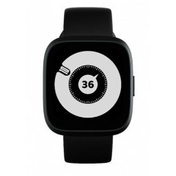 Часовник HiFuture Edge Black, 1.72" HD Display, Powered by Dual Core, Aerospace-Grade Ultra Light Aluminum Frame, Bluetooth Call, 3D User Interface, 1ATM Waterproof, 24/7 True Heart Rate & Blood Oxygen Sensor, 100+ Sports Mode, Up to 7 days daily use