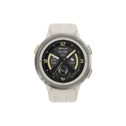 Часовник HiFuture MIX3 Latte, 1.43" AMOLED, 466*466, Powered by Dual Core & Syntra AI, Bluetooth Call, 3ATM Waterproof, Compass & Altimeter, 24/7 True Heart Rate & Blood Oxygen Sensor, Up to 10 days daily use